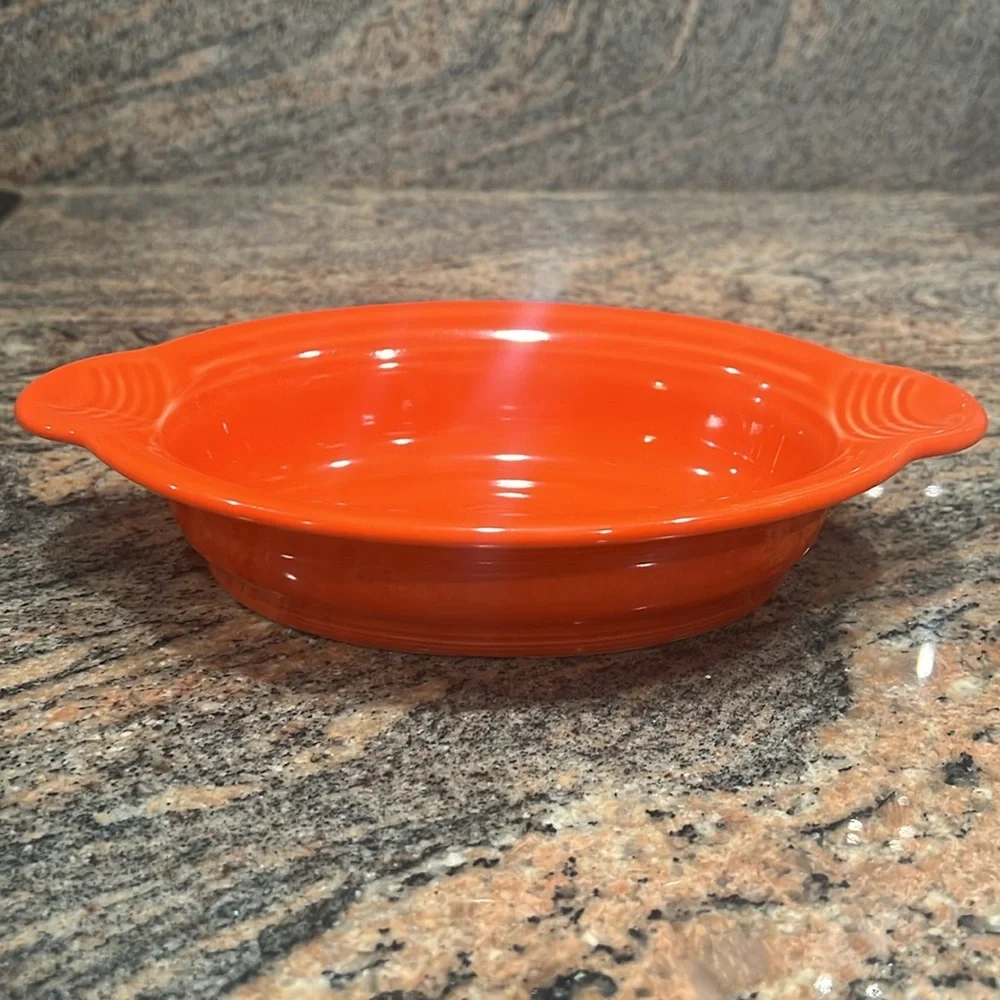 Fiestaware Fiesta Individual Casserole Dish Bake Bakeware Baker Baking COOKWARE - Picture 2 of 8